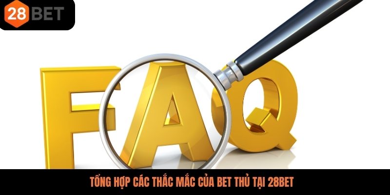 Tổng hợp các thắc mắc của bet thủ tại 28BET
